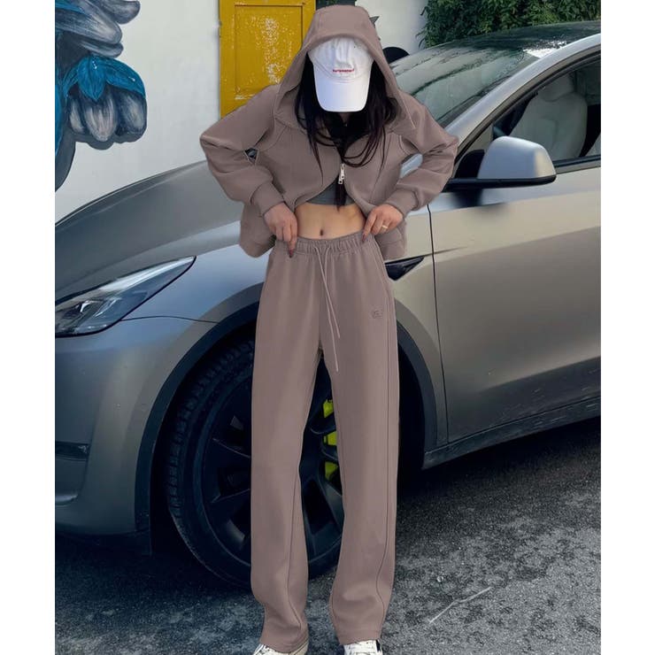 ハイネックジップアップパーカー | aimoha  | 詳細画像3 