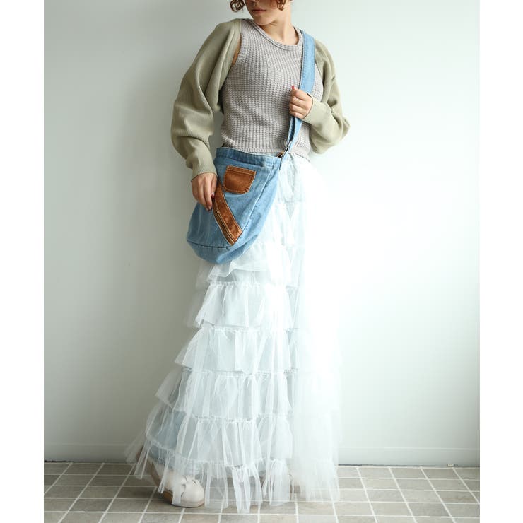ボリュームティアードシアーチュールスカート | aimoha  | 詳細画像2 