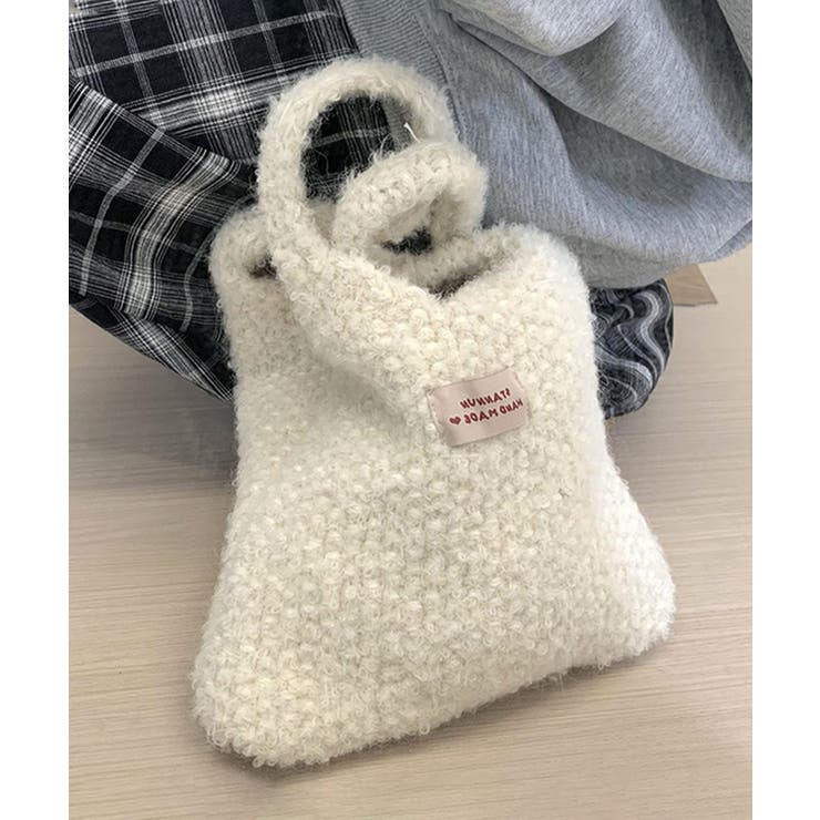 ニット編みハンドバッグ【AW】 | aimoha  | 詳細画像13 