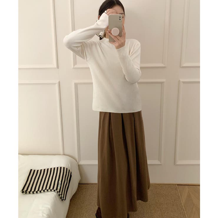 ベーシックカラーニットセーター【AW】 | aimoha  | 詳細画像4 