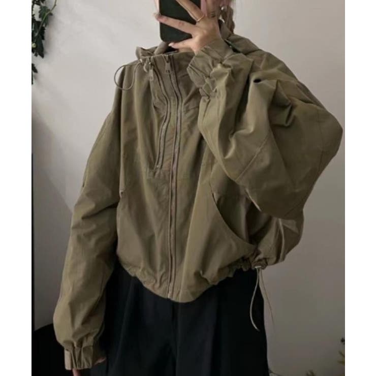 ドローストリングジャケット | aimoha  | 詳細画像8 