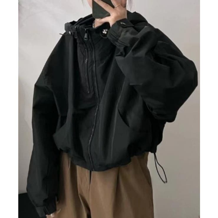 ドローストリングジャケット[品番：XT000013413]｜aimoha （アイモハ