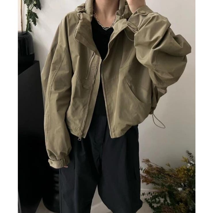 ドローストリングジャケット | aimoha  | 詳細画像13 