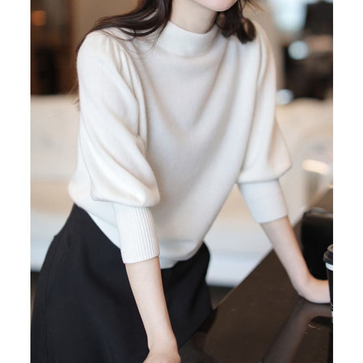 モックネックニット【AW】 | aimoha  | 詳細画像2 