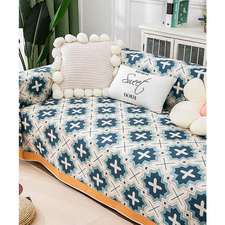 ブルー | aimoha ソファカバー | aimoha 