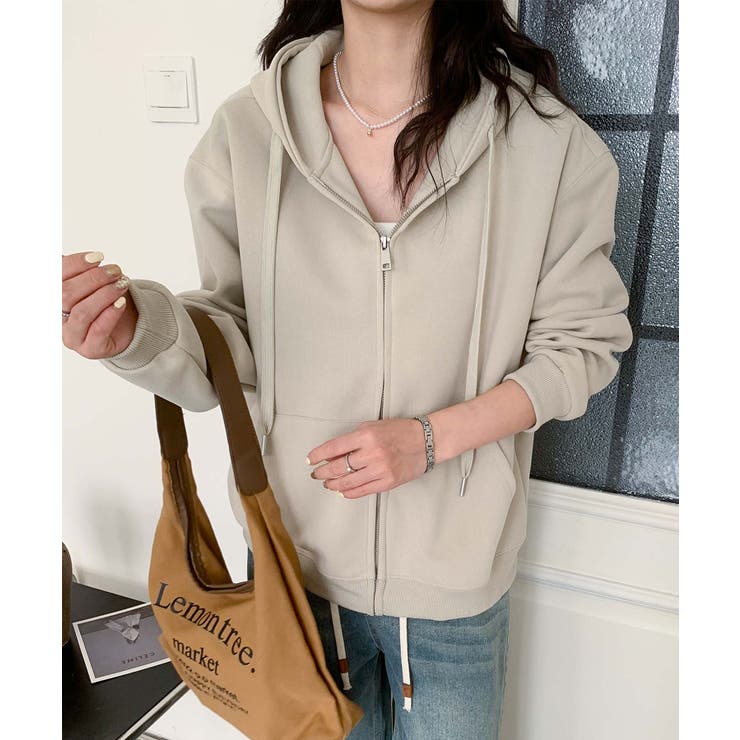 ジップアップパーカー | aimoha  | 詳細画像15 