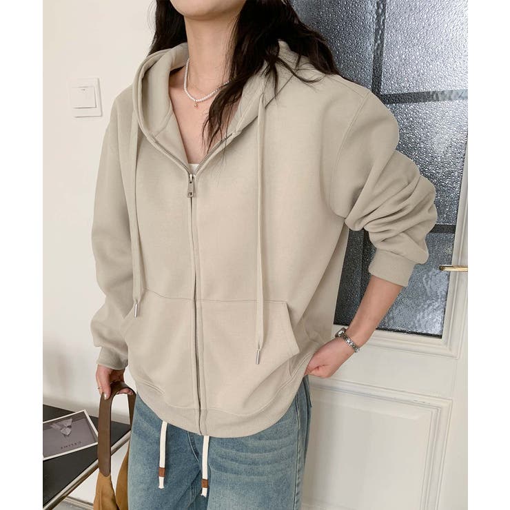 ジップアップパーカー | aimoha  | 詳細画像16 