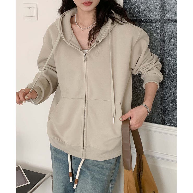 ジップアップパーカー | aimoha  | 詳細画像17 