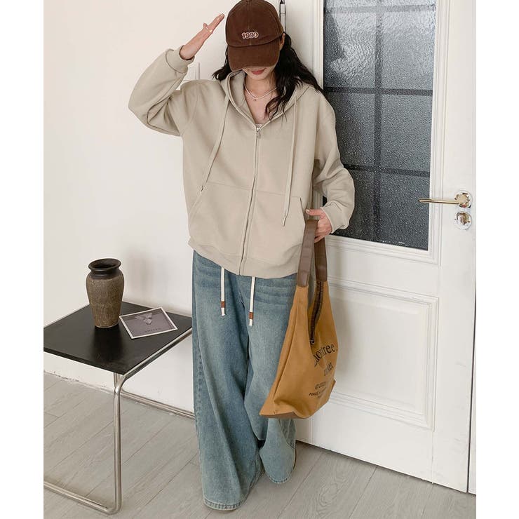 ジップアップパーカー | aimoha  | 詳細画像18 