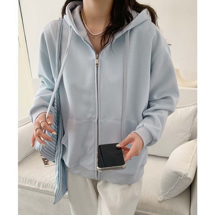 ジップアップパーカー | aimoha  | 詳細画像24 