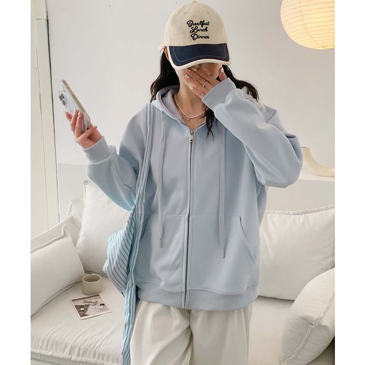 ジップアップパーカー | aimoha  | 詳細画像25 