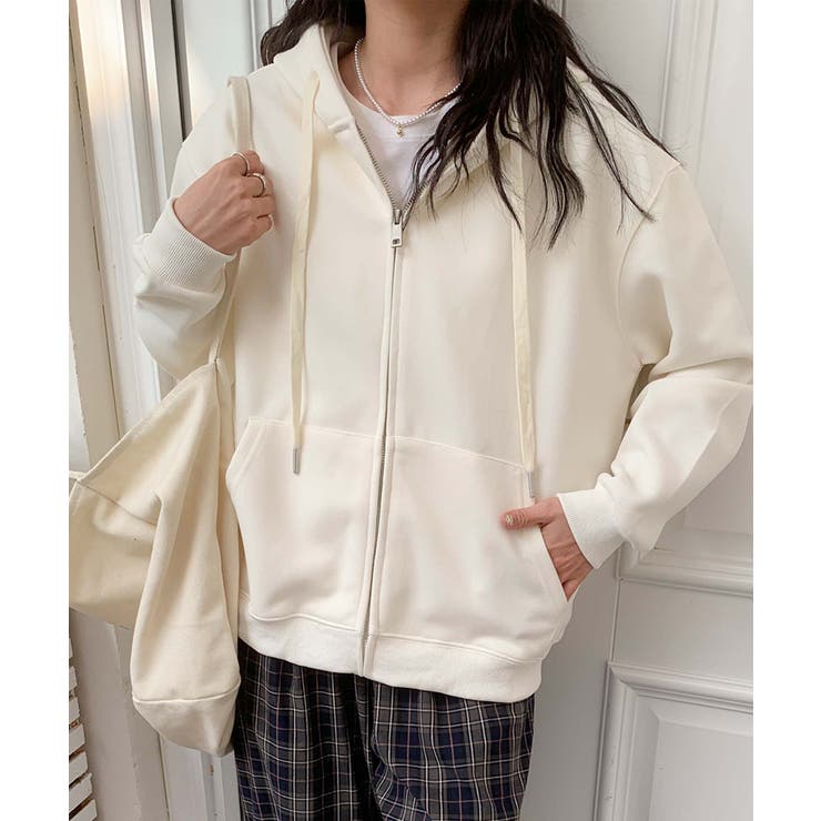 ジップアップパーカー | aimoha  | 詳細画像3 