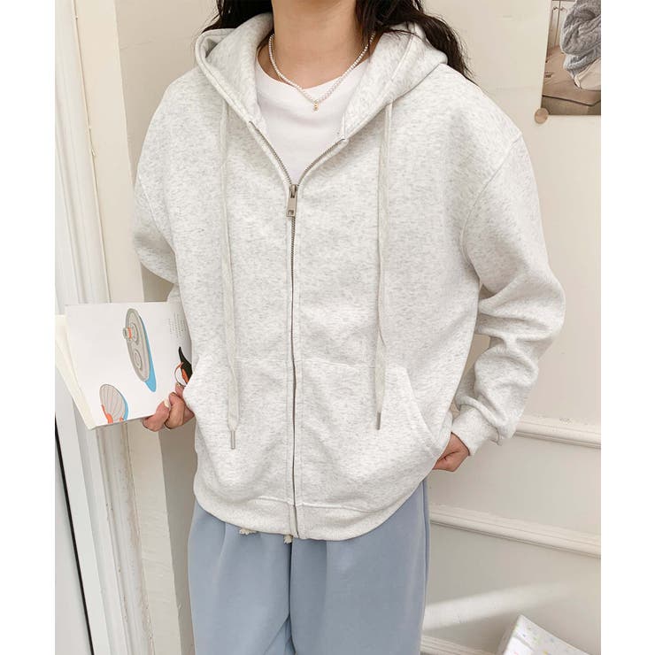 ジップアップパーカー | aimoha  | 詳細画像7 