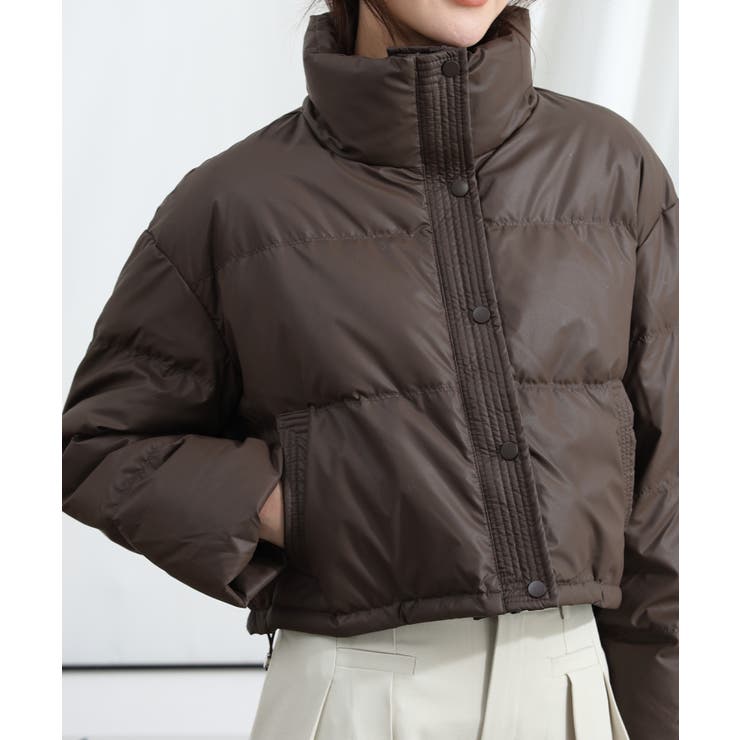 【Aimoha】大きなスタンドネックのダウンジャケット | aimoha  | 詳細画像1 