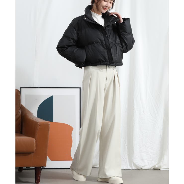 【Aimoha】大きなスタンドネックのダウンジャケット | aimoha  | 詳細画像12 