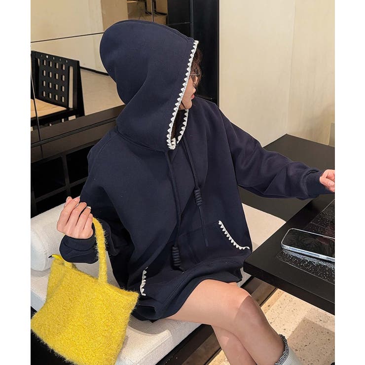 配色ステッチパーカー | aimoha  | 詳細画像15 