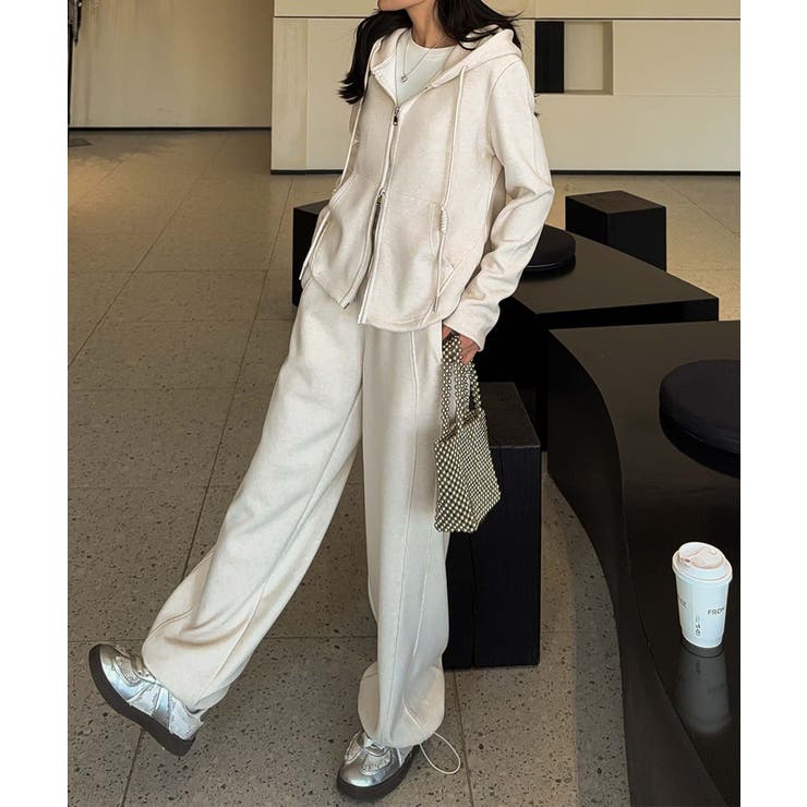 ニュアンスカラージップアップパーカー | aimoha  | 詳細画像5 