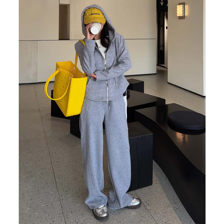 ニュアンスカラージップアップパーカー | aimoha  | 詳細画像6 