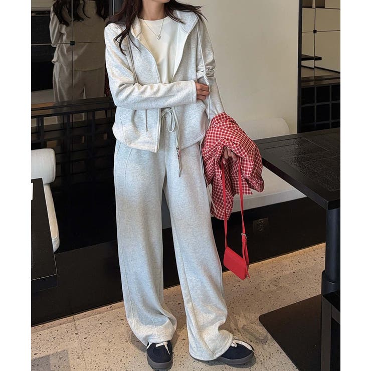 ニュアンスカラーカジュアルパンツ | aimoha  | 詳細画像10 