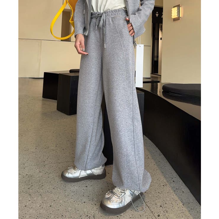 ニュアンスカラーカジュアルパンツ | aimoha  | 詳細画像16 