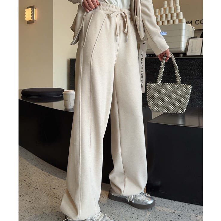 ニュアンスカラーカジュアルパンツ | aimoha  | 詳細画像21 