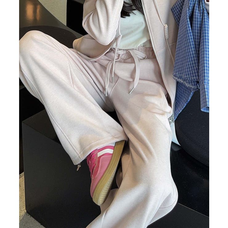 ニュアンスカラーカジュアルパンツ | aimoha  | 詳細画像5 