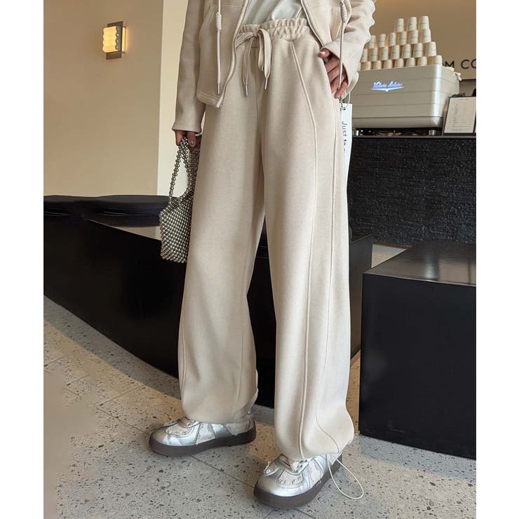 ニュアンスカラーカジュアルパンツ | aimoha  | 詳細画像7 