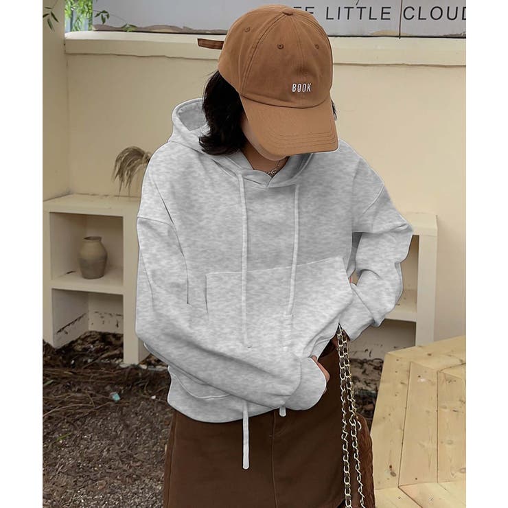 「ABC」ロゴプリントフーディー | aimoha  | 詳細画像3 