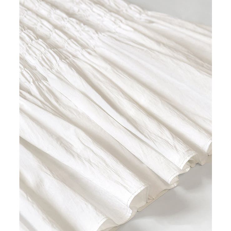 ギャザーティアードロングスカート | aimoha  | 詳細画像17 