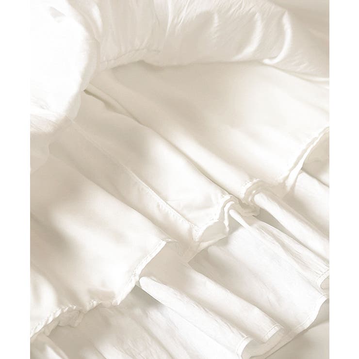 ギャザーティアードロングスカート | aimoha  | 詳細画像16 