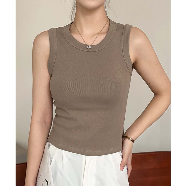 シンプルデザインタンクトップ | aimoha  | 詳細画像17 