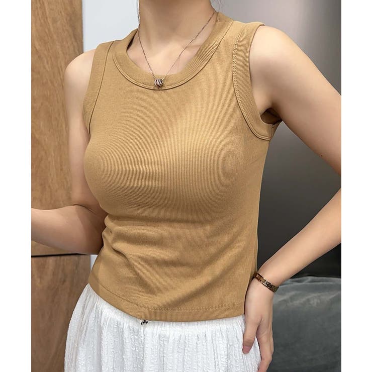 シンプルデザインタンクトップ | aimoha  | 詳細画像9 