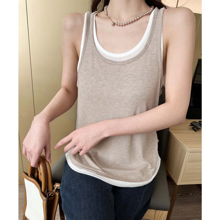 シンプルタンクトップ | aimoha  | 詳細画像2 