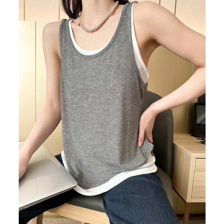 シンプルタンクトップ | aimoha  | 詳細画像6 