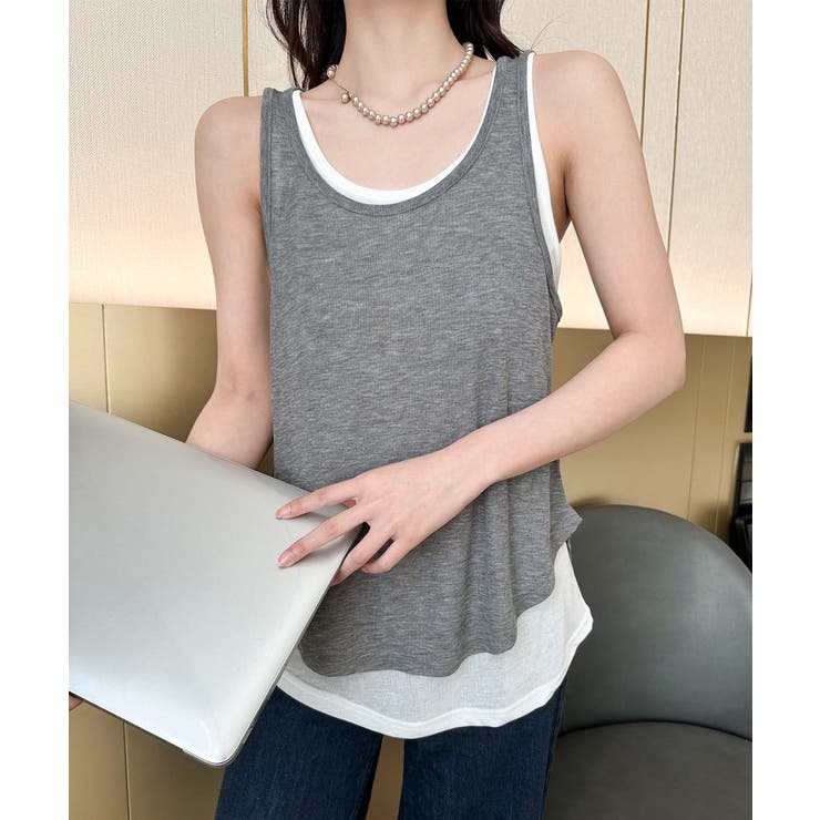 シンプルタンクトップ | aimoha  | 詳細画像8 