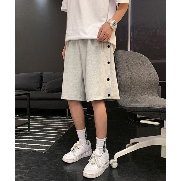 Hommegilrs ショートパンツ XEXYMENS XMMSH20J2 XXMX 両面メッシュ インナー付き ショート