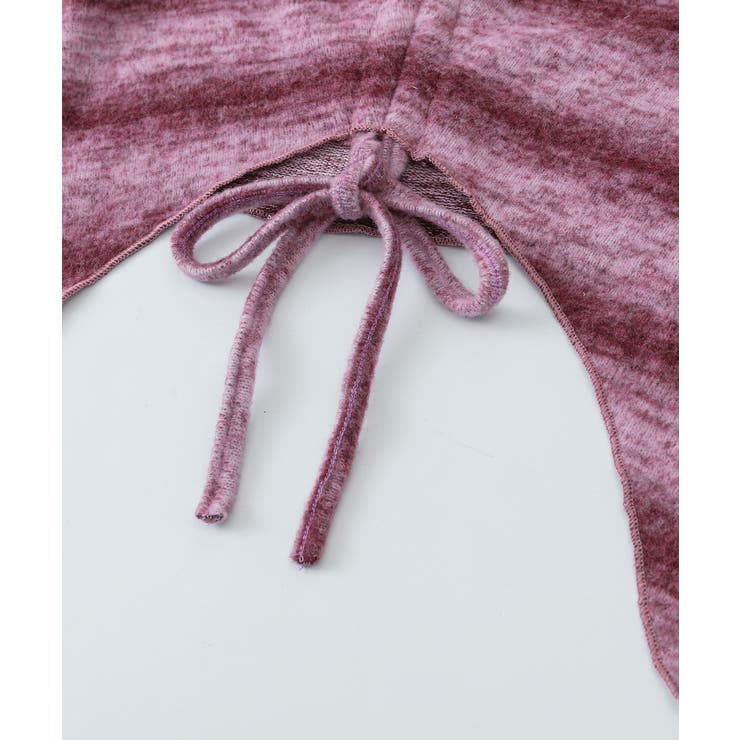 for girls バターフライ変形裾グラデーションボーダーカットソー [品番：XT000012262]｜HOOK（フック）のレディースファッション通販｜SHOPLIST（ショップリスト）