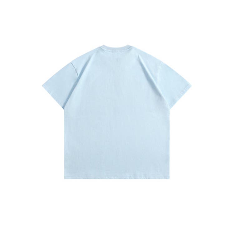 【genxder】ユニセックスアメカジ風プリント半袖Tシャツ【SS】 | aimoha men | 詳細画像8 