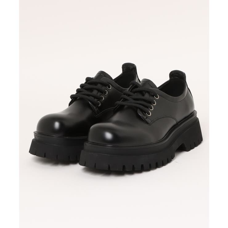 【shoes365】メンズ PUレザーハイソールシューズ | aimoha men | 詳細画像1 