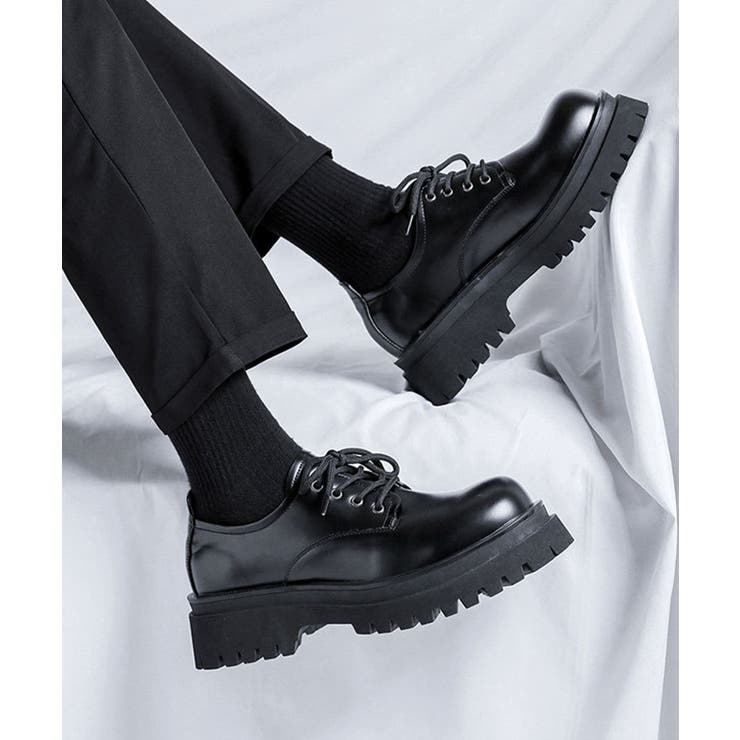 【shoes365】メンズ PUレザーハイソールシューズ | aimoha men | 詳細画像4 