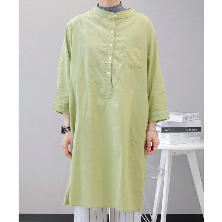 綿麻 ワンピース | aimoha  | 詳細画像12 