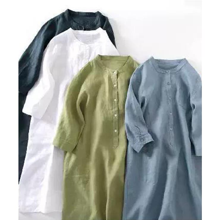 綿麻 ワンピース | aimoha  | 詳細画像22 