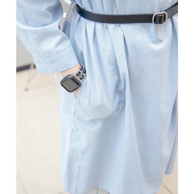 綿麻 ワンピース | aimoha  | 詳細画像9 