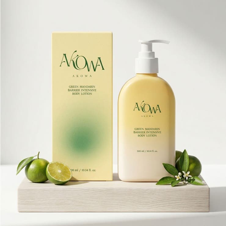 グリーンマンダリン バリアインテンシブボディローション300ml 韓国コスメ 韓国 | AKOWA | 詳細画像1 