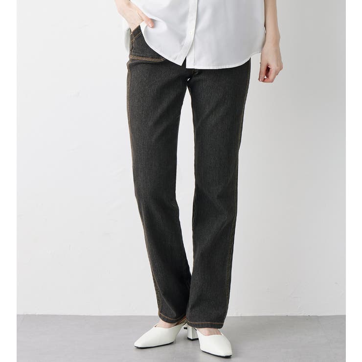 インディゴブラック | デニムレギンスパンツ | Viola e Viola