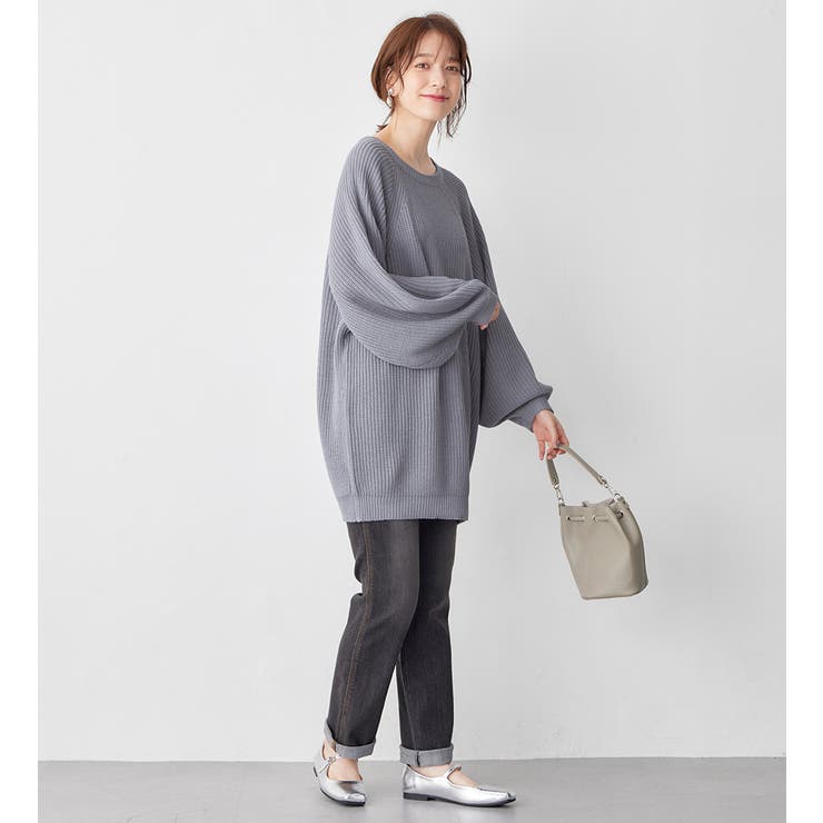 バルーン袖ゆるニット | Viola e Viola | 詳細画像28 