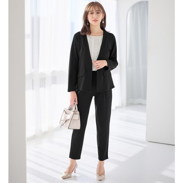 ブラック | テーパードセットアップ | alotta