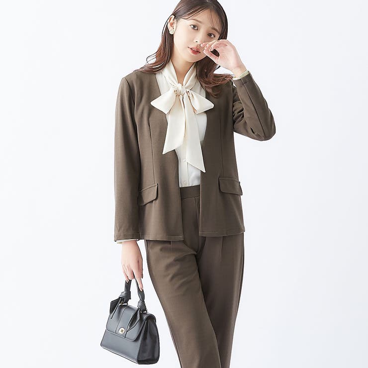 モカブラウン | テーパードセットアップ | alotta