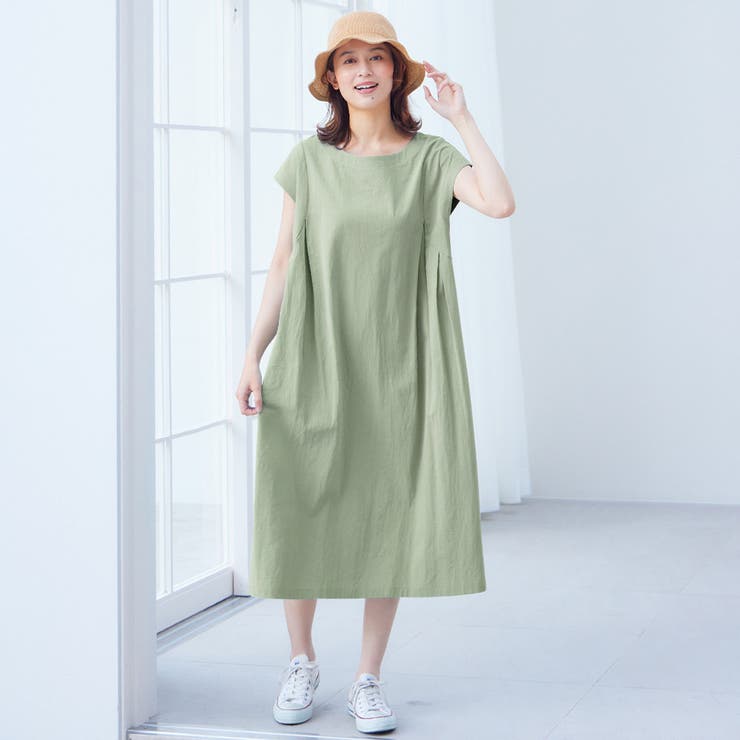 綿１００％タック使いワンピース | Viola e Viola | 詳細画像13 