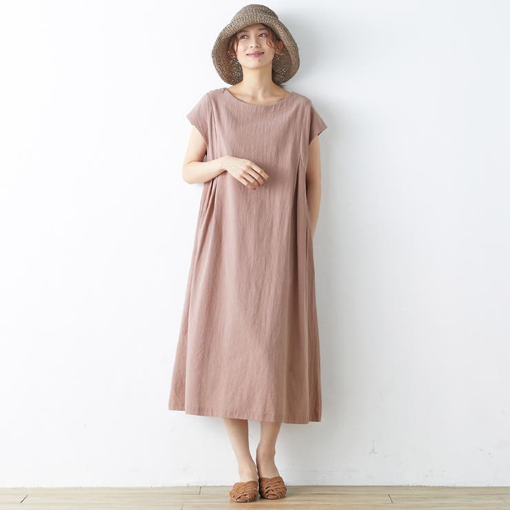 綿１００％タック使いワンピース | Viola e Viola | 詳細画像19 